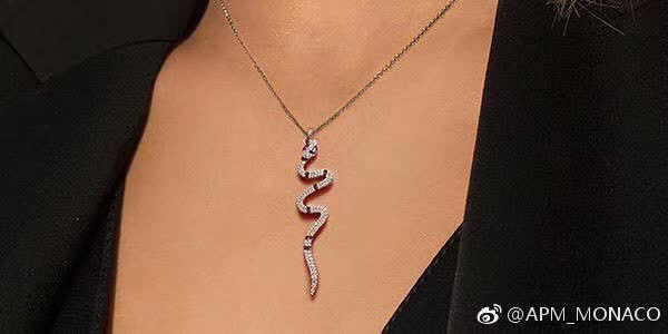 APM Monaco Earrings - Snake Design